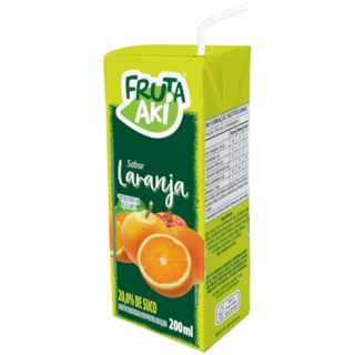 Suco Néctar Fruta Aki Laranja 200ml