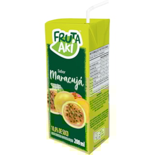 Suco Néctar Fruta Aki Maracujá 200ml