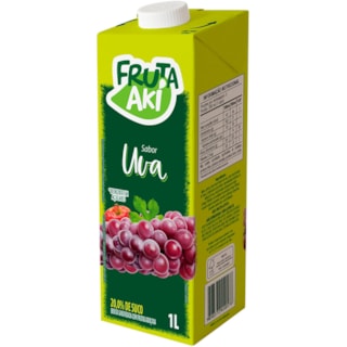 Suco Néctar Fruta Aki Uva 1L