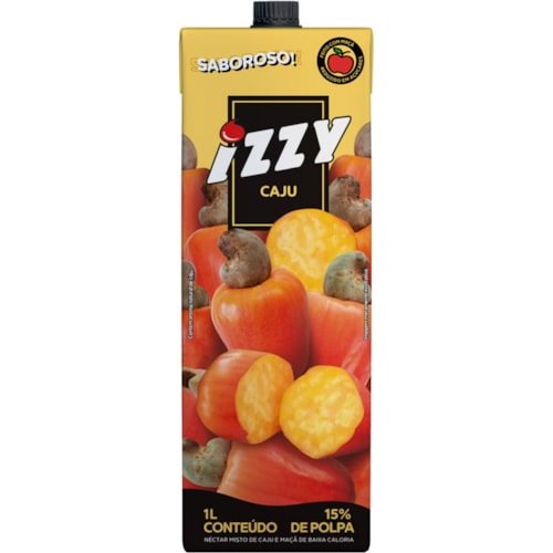 Suco Néctar Izzy Frresh Sabor Caju 1L