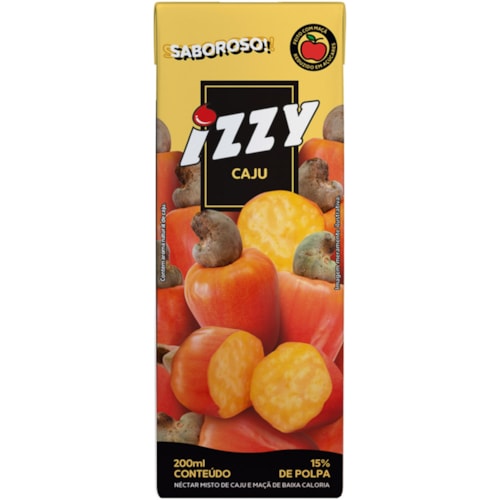 Suco Néctar Izzy Frresh Sabor Caju 200ml