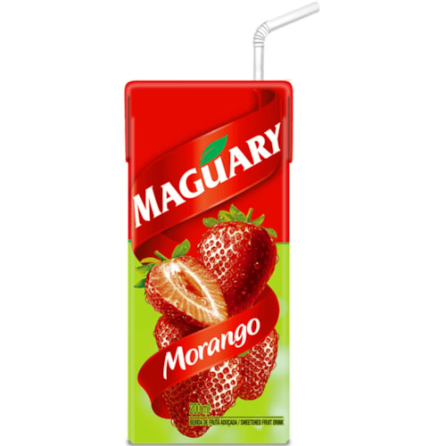 Suco Néctar Maguary Sabor Morango 200ml