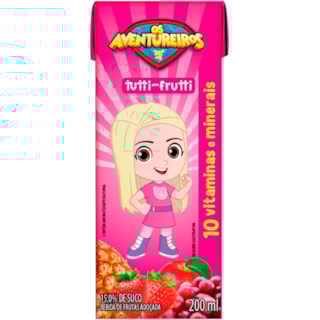Suco Os Aventureiros Tutti Frutti 200ml