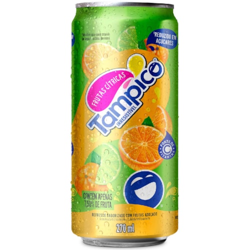 Suco Tampico Frutas Cítricas Lata 270ml