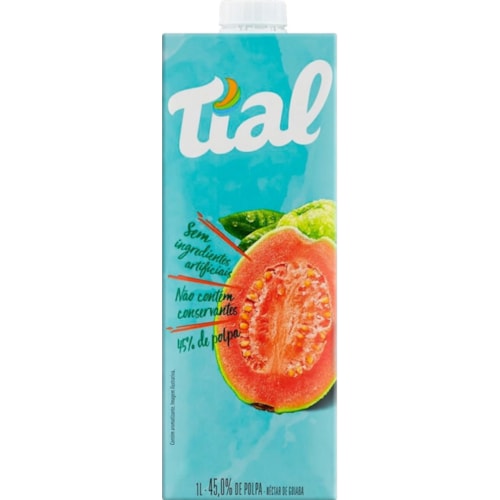 Suco Tial Néctar de Goiaba 1L