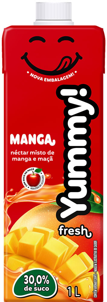 Suco Yummy Néctar Sabor Manga 1L - Destro