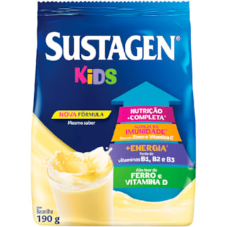Sustagen Kids Baunilha Sachet 190g