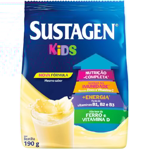 Sustagen Kids Baunilha Sachet 190g