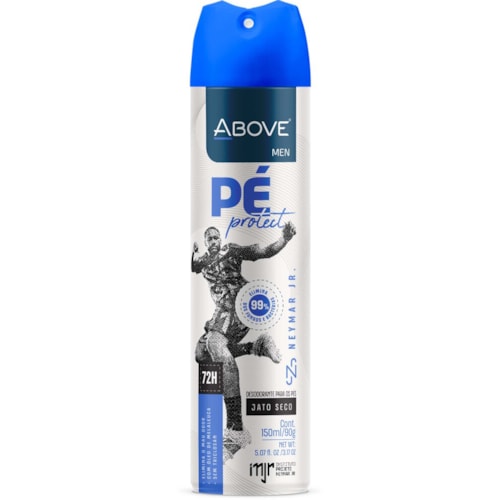 Talco Para Pés Above Men Aerossol Neymar Jr 150ml