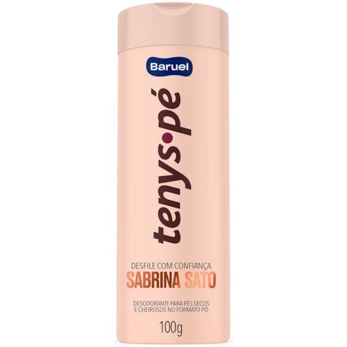 Talco Tenyx Pé Sabrina Sato 100g