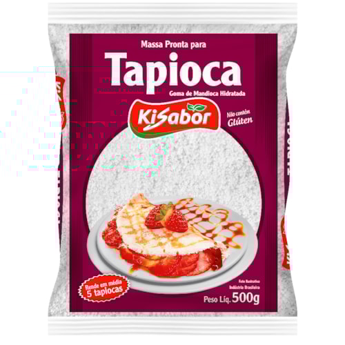 Tapioca Hidratada Kisabor 500g