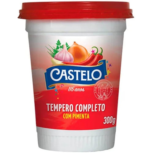 Tempero Castelo Completo Com Pimenta 300g