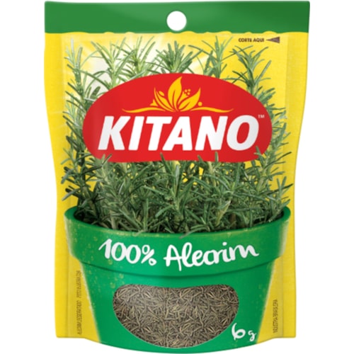 Tempero Kitano Alecrim Desidratado 6g