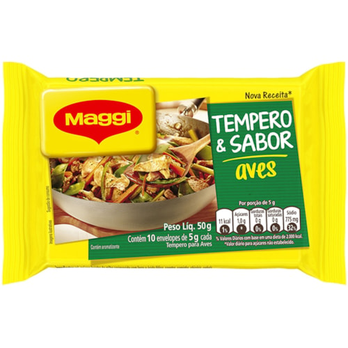 Tempero Maggi para Aves 50g