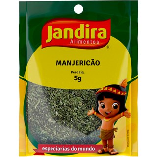Tempero Manjericão Jandira 5g
