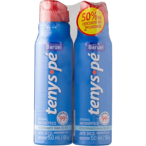 Tenys Pé Baruel Aerossol Original Leve 2 Pague 1