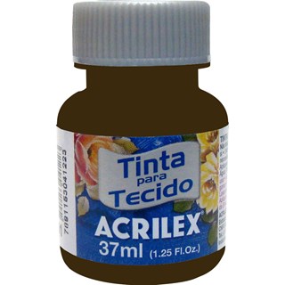 Tinta Acrilex de Tecido Cor Marrom 37ml