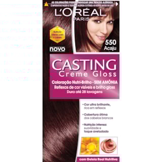 Tinta de Cabelos Casting Creme Gloss Acaju 550