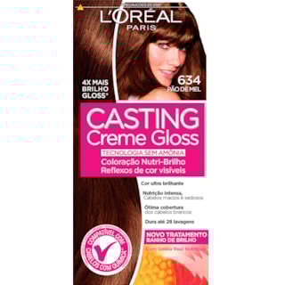 Tinta de Cabelos Casting Creme Gloss Pão de Mel 634
