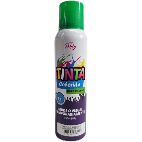 Tinta Temporária My Party Verde Brasil 150ml