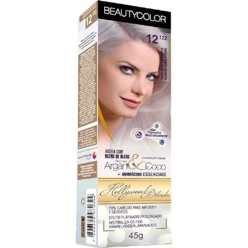 Tintura Beautycolor 12.122 Louro Ultra Claríssimo