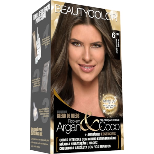 Tintura Creme Beautycolor Louro Tabaco 6.88