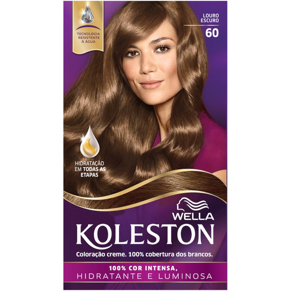 Tintura Koleston Louro Escuro 60 - Destro