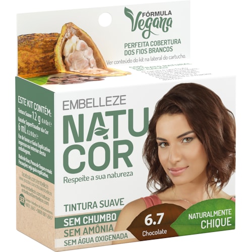 Tintura Natucor Naturalmente Chique Chocolate 6.7