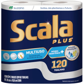 Toalha de Papel Scala Plus 100 Folhas 2Un