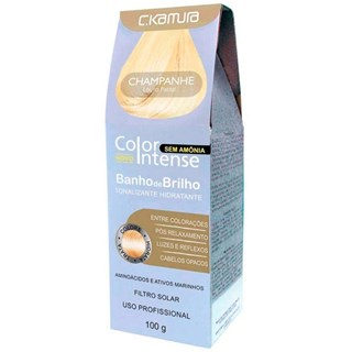 Tonalizante Capilar C.Kamura Color Intense Champanhe Louro Pastel 100g