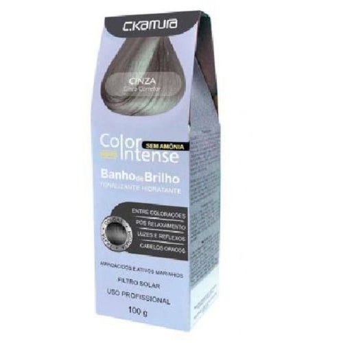 Tonalizante Capilar C.Kamura Color Intense Cinza Corretor 100g