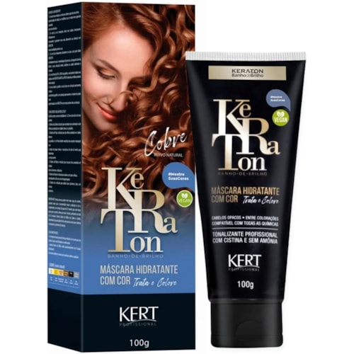 Tonalizante Keraton Banho de Brilho Cobre