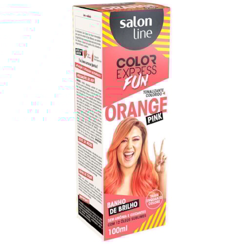 Tonalizante Salon Line Color Express Fun Orange Pink 100ml