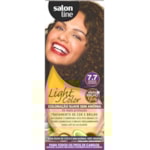 Tonalizante Salon Line Light Color 7.7Marrom Dourado 100ml
