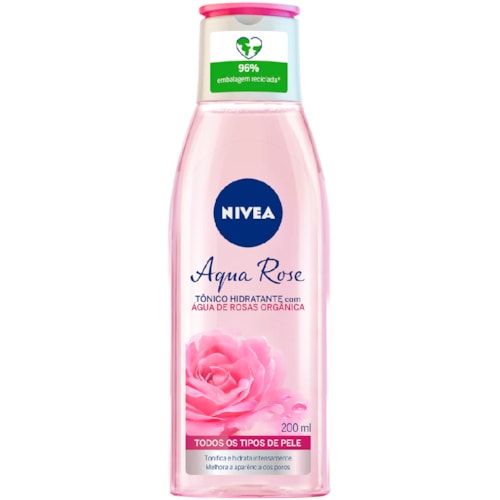 Tônico Facial Nivea Aqua Rose 200ml