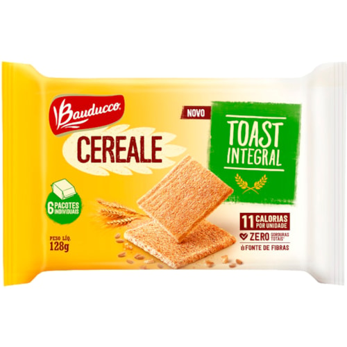 Torrada Bauducco Cerealle Multi Cereais 128g - Destro