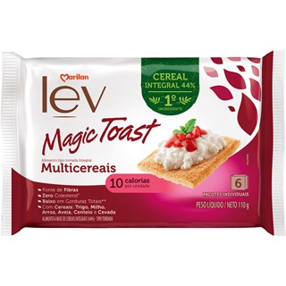 Torrada Lev Magic Toast Multicereais 110g