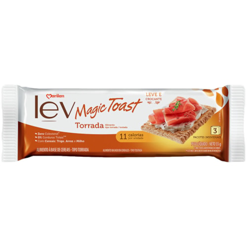 Torrada Lev Magic Toast Original 55g - Destro