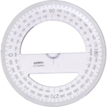 Transferidor Plástico Waleu 360°