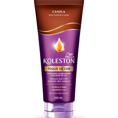 Tratamento Koleston Condicionador Toque de Cor Canela 200ml