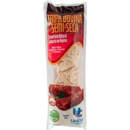 Tripa Bovina Casings Envoltório Semi-Seco 10m