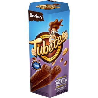 Tubetes Wafer Barion Recheado com Creme de Avelã 50g