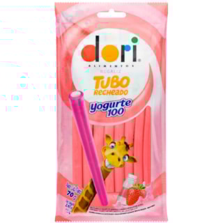Tubo Recheado Dori Yogurte 70g