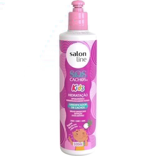 Umidificador Salon Line SOS Cachos Kids Hidratação 300ml