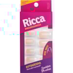 Unha Auto Adesiva Ricca Francesinha Rosa - 1854
