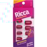 Unhas Postiças Ricca Rosa Sexy 1849