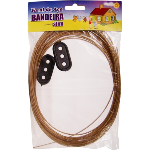 Varal de Aço Bandeira Slim 10m