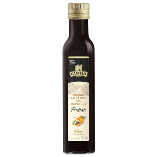 Vinagre Balsâmico com Maracujá Castelo Fruttati 250ml