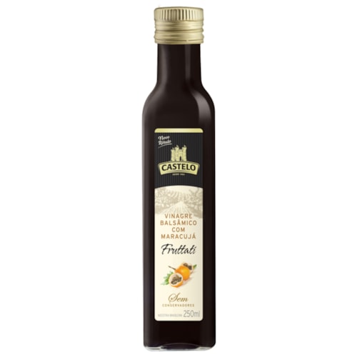 Vinagre Balsâmico com Maracujá Castelo Fruttati 250ml