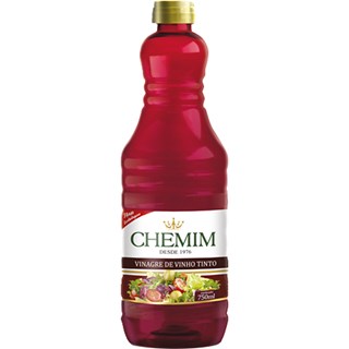 Vinagre de Vinho Tinto Chemim 750ml